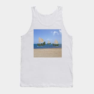 I Saw Three Ships On Christmas Day Tank Top